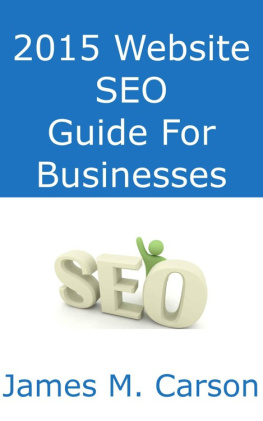 Carson - Website SEO Guide For Businesses