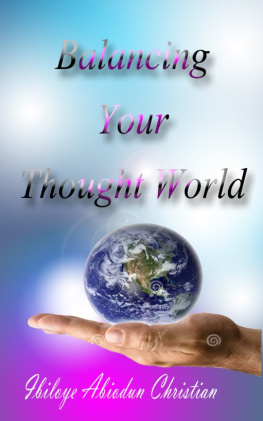 Christian Balancing your thought world