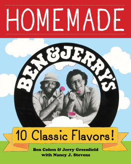 Cohen Ben Homemade Ben & Jerry s! 10 Classic Flavors