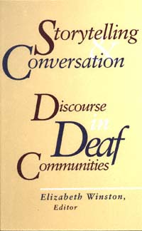 title Storytelling and Conversation Discourse in Deaf Communities - photo 1