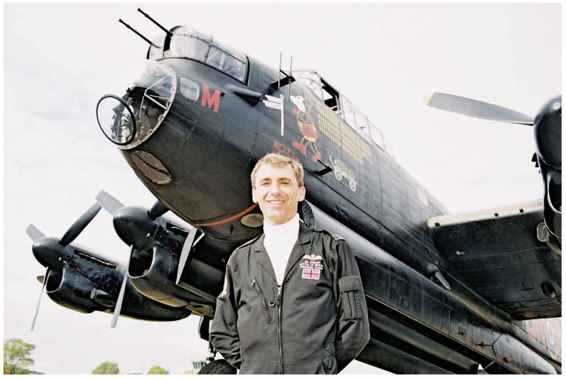 Outside the BBMF I had much co-operation from Mrs Mimi Thompson and her son - photo 2