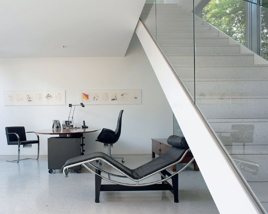 Sue Carrs home office occupies a nook below the staircase The dream for most - photo 4