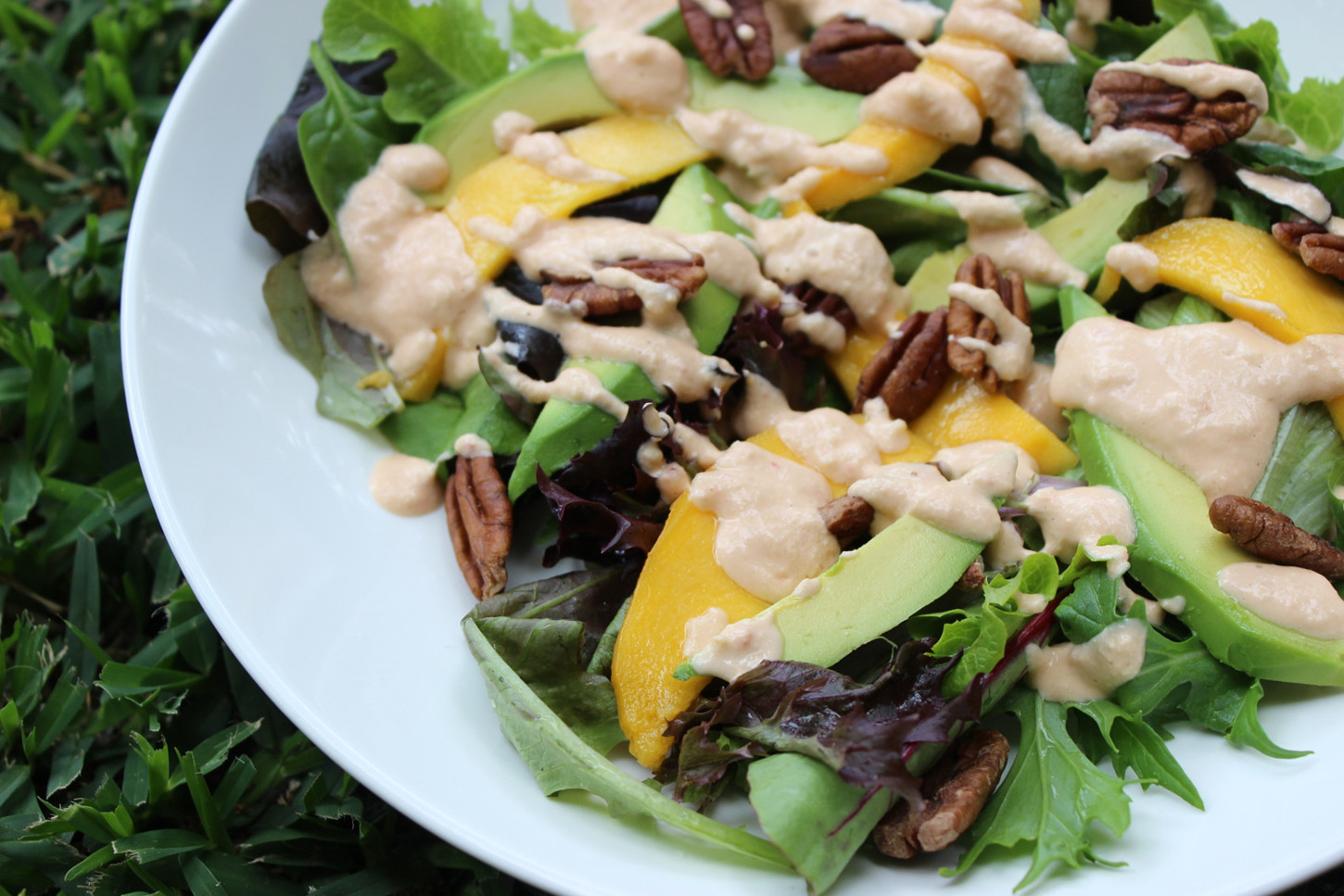 mango and Salad 2 handfuls of mixed pecan salad lettuce 12 avocado - photo 10