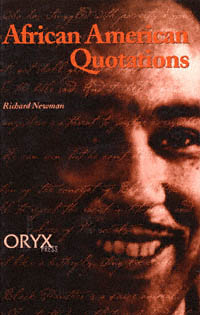 title African American Quotations author Newman Richard - photo 1