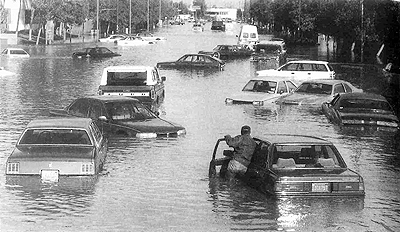 January 1995 storm Long Beach 1 APOCALYPSE THEME PARK Southern - photo 3