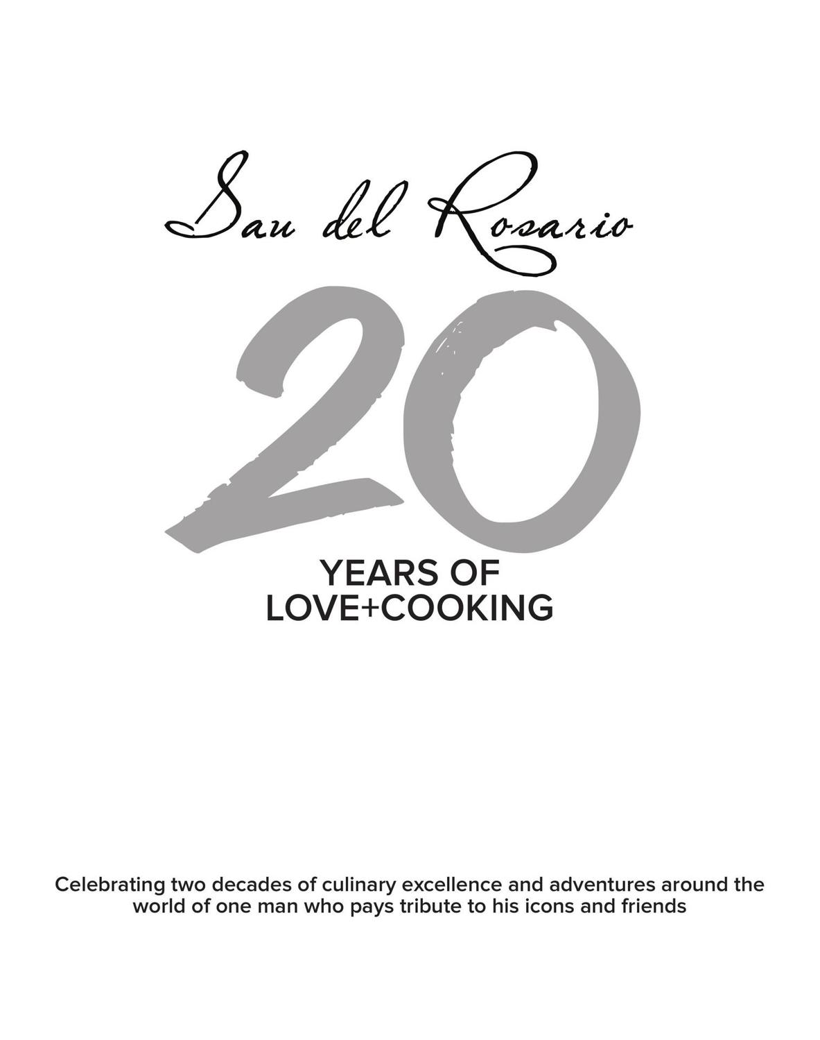 20 Years of Love and Cooking a collection of great recipes people and places - photo 3