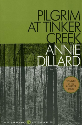 Dillard - Pilgrim at Tinker Creek