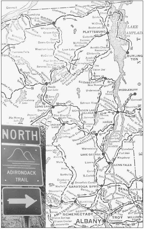 State Route 30A-30 was not always the Adirondack Trail In its formative years - photo 1