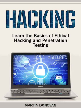 Donovan - Hacking: Learn the Basics of Ethical Hacking and Penetration Testing