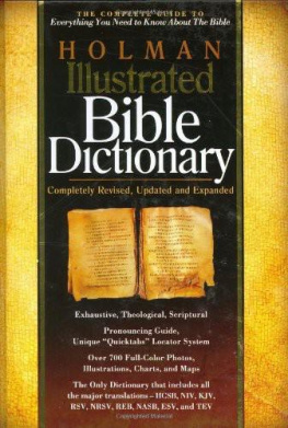 Draper Charles W - Holman Illustrated Bible Dictionary