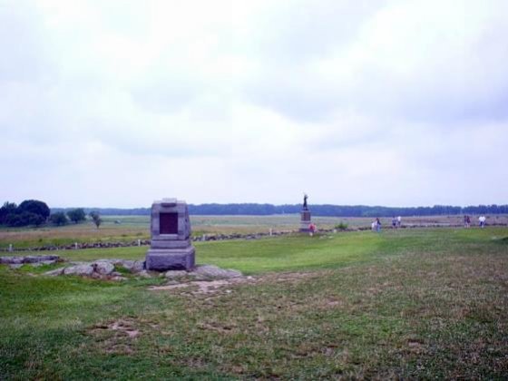 The Union Line facing Picketts Charge Gettysburg National Battlefield About - photo 1