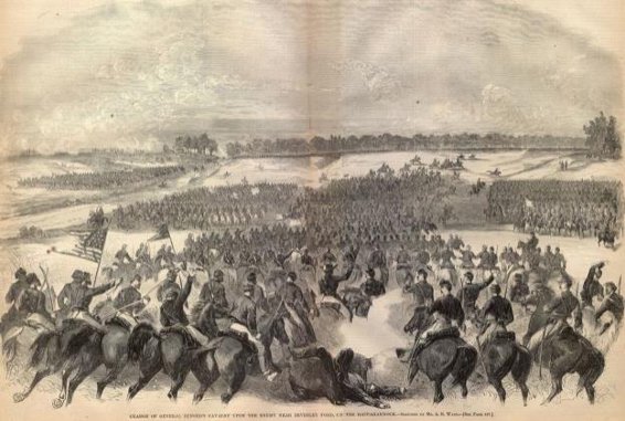 A contemporary illustration depicting the battle The Invasion of Pennsylvania - photo 3