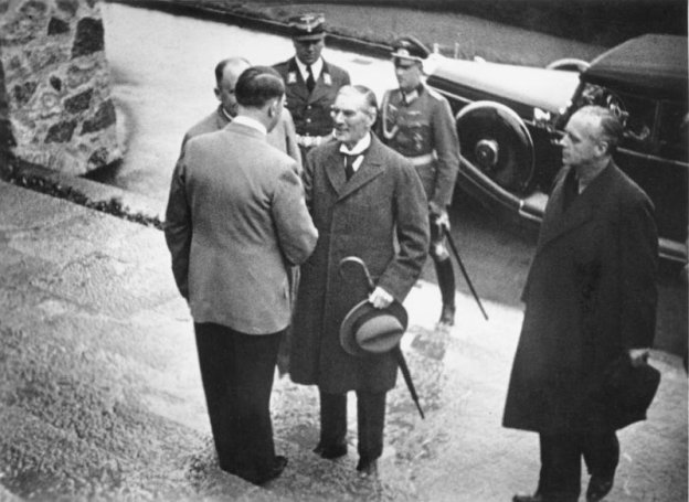 Hitler and Chamberlain meeting in September 1938 We have suffered a total - photo 3