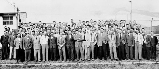 A picture of former Nazi rocket scientists at Fort Bliss Texas Operation - photo 3