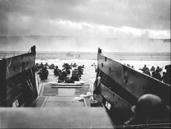 A picture of the Normandy invasion on June 6 1944 About Charles River - photo 1