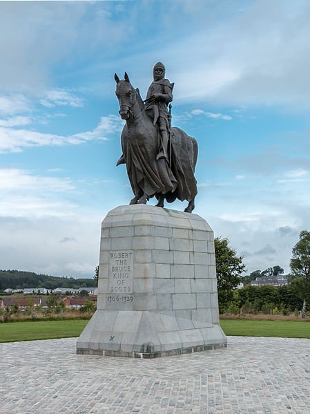 A statue of Robert the Bruce at Bannockburn Though its often forgotten today - photo 4