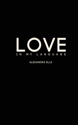 Elle Alexandra - Love in My Language