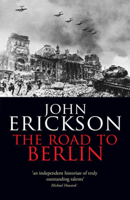 Erickson - Road To Berlin 1ST Edition