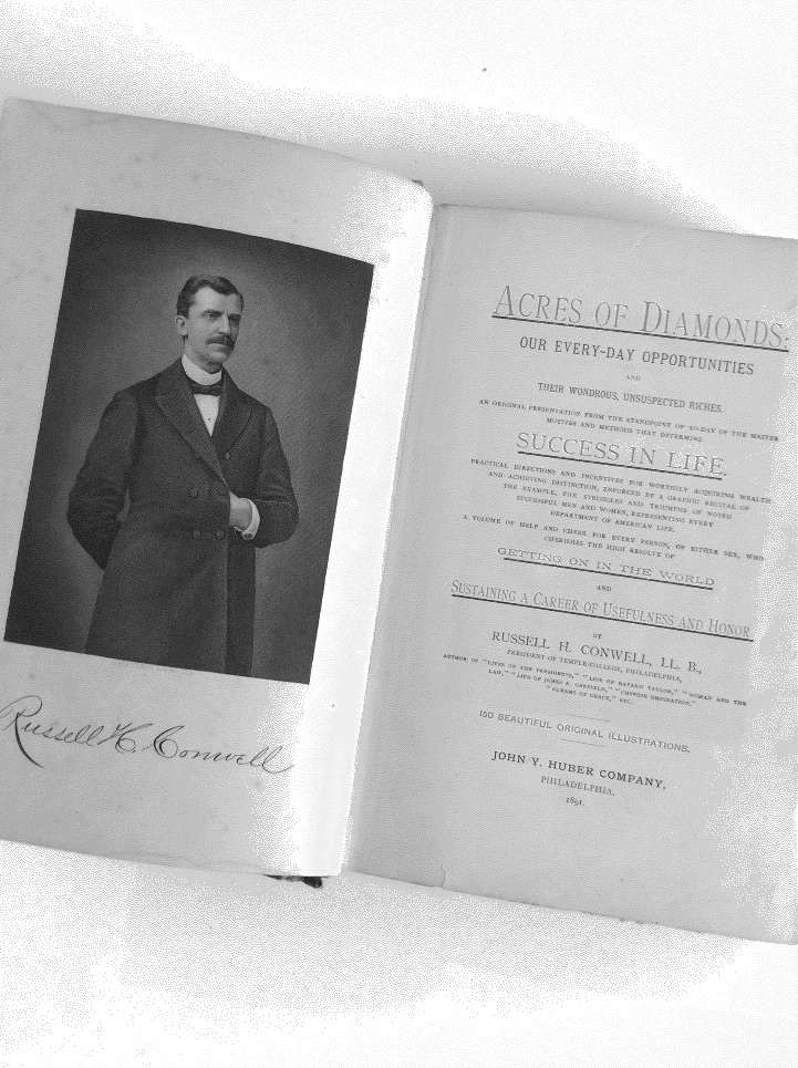 This Book Dedicated to Dr Russell H Conwell Author of the original Acres of - photo 4