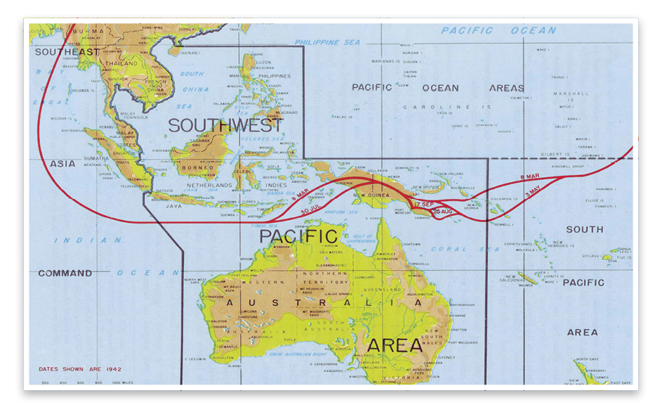 The South-West Pacific Area 1942-1943 the Battle of Bismarck Sea was the - photo 3