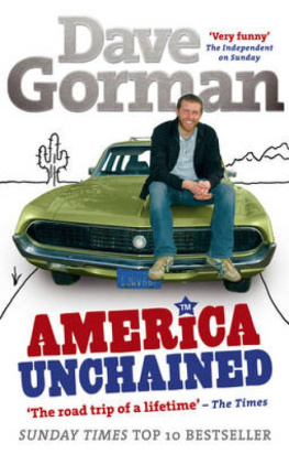 Gorman Dave Gorman in America unchained