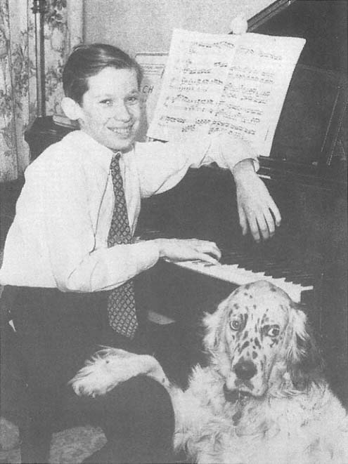 Glenn Gould at thirteen with his dog Nicky Sir Nickolson of Garelocheed - photo 2