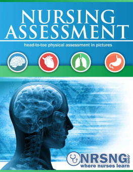 Haws - Nursing Assessment: Head-to-Toe Assessment in Pictures