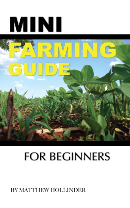 Hollinder - Mini Farming Guide For Beginners