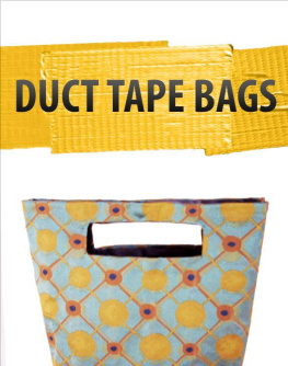 Instructabless - Duct Tape Bags
