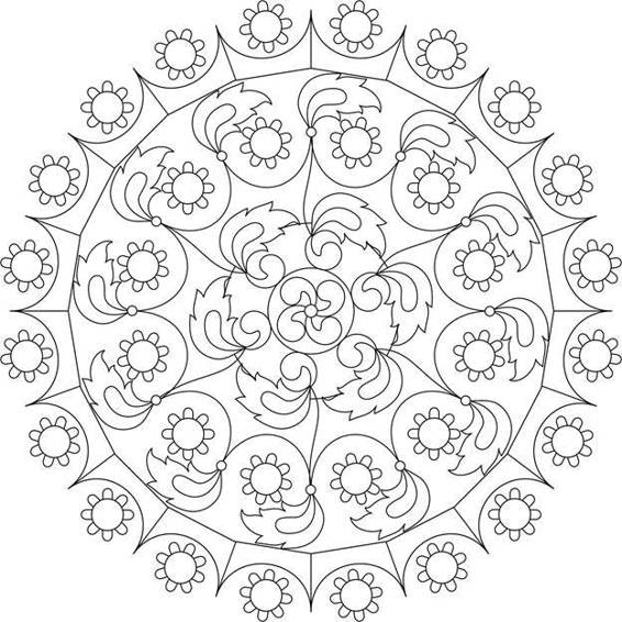 De-StressRelax Let Go with 50 Mandala Meditation Patterns - photo 13