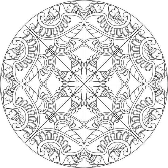 De-StressRelax Let Go with 50 Mandala Meditation Patterns - photo 19