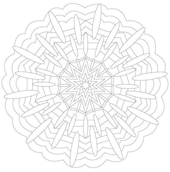 De-StressRelax Let Go with 50 Mandala Meditation Patterns - photo 41