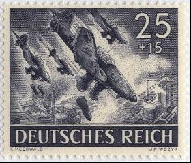 The Stuka appeared on Nazi Postage stamps in 1943 The theme of this book is - photo 3