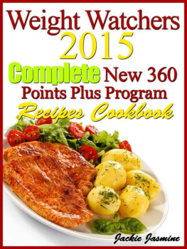 Jasmine - Complete New 360 Points Plus Program Recipes Cookbook