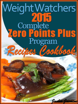 Jasmine - Complete Zero Points Plus Program Recipes Cookbook