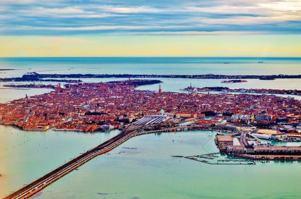 View of Venice whilelandingAbove View of the Grand Canal from our - photo 11