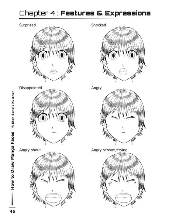 How to Draw Manga Faces - photo 45