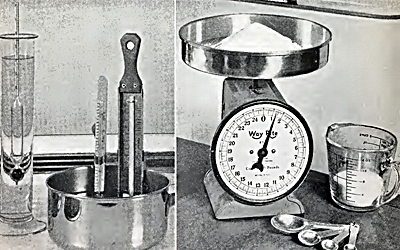 Fig 1 left hydrometer and two types of candy thermometers Fig 2 right - photo 3