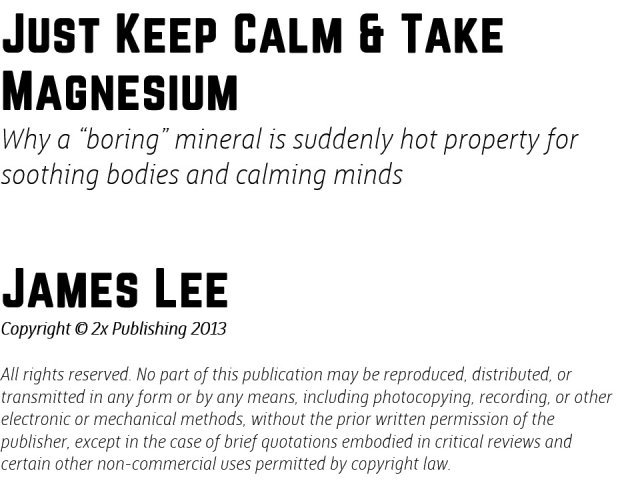 For this and much much more check out James top-selling book The Biohacking - photo 1