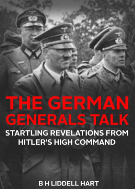 Liddell Hart The German generals talk