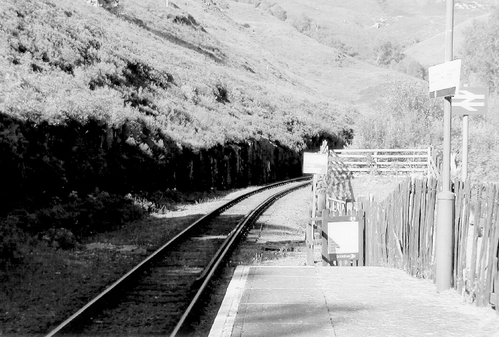 7 Loch Ailort station in the late 1990s showing Ambush Bend and the remains - photo 9