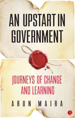 Maira An upstart in government : journeys of change and learning