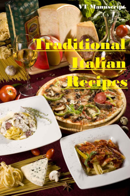 Manuscript VT - Traditional Italian Recipes