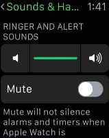 The watch can be muted by going into the settings app and scrolling down to the - photo 6