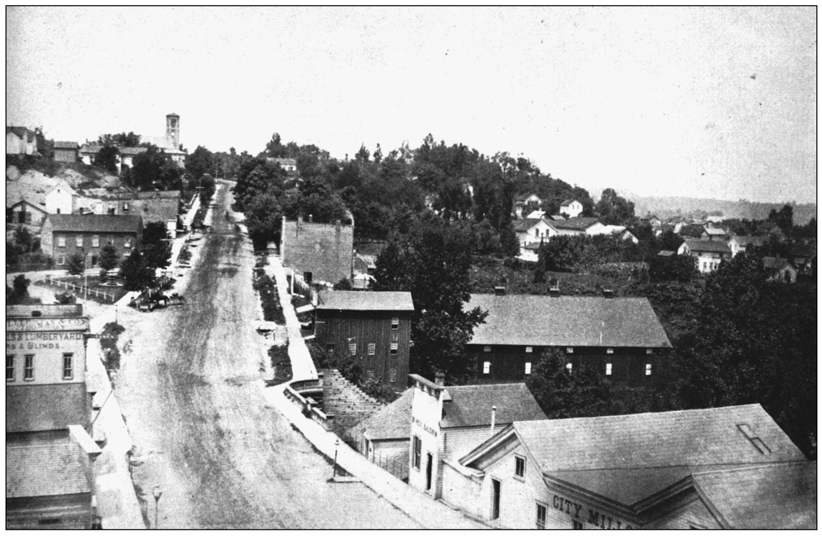 In its early days development in Akron was primarily eastward as the West - photo 6