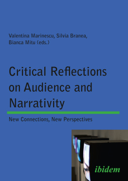 Branea Silvia - Critical reflections on audience and narrativity : new connections, new perspectives