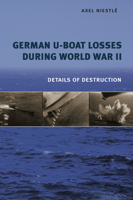 German U-Boat Losses During World War II Details of Destruction This edition - photo 1