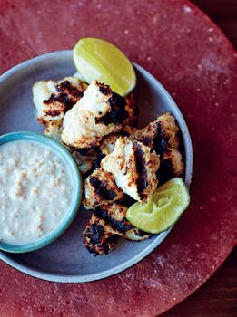 Monkfish is the perfect fish to cook on a griddle or barbecue because it can - photo 5