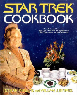 Phillips Ethan - The star trek cookbook