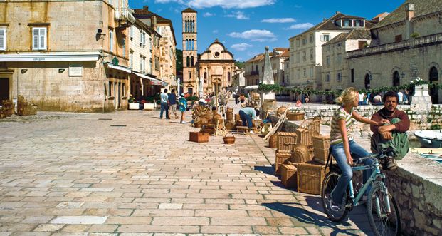 St Stephens Square Hvar Island Croatia JEAN-PIERRE LESCOURRETGETTY - photo 4